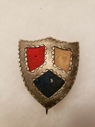 Rare Civil War 23rd Headquarters Corps Badge