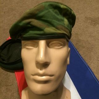 Special Forces Sog Lrrp Ranger Navy Seal Incountry Made Erdl Beret Camo