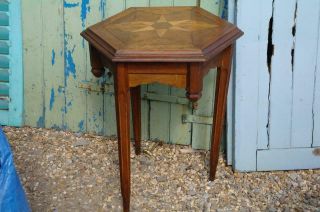 Antique Arts And Crafts Side Table 