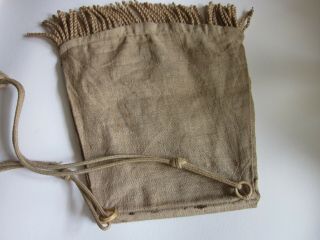 Antique Arts & Crafts Movement Hand - Embroidered Purse Mission Era 1900 Handbag 5