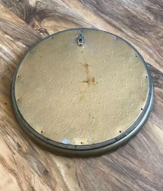 Vintage Retro Gold Gilt Cream Convex Round Wall atsonea mirror 7