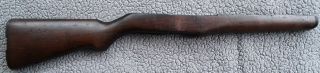 Early SA M1 Garand Stock,  GHS Cartouche,  Cond. ,  Circled P with Serifs 8