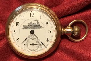 Antique Columbus R.  W.  K.  Special Pocket Watch 1897 / 18 Size Not Work
