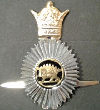Persia Shah Pahlavi Imperial Army Lion & Sun Military Cap Badge In Pack