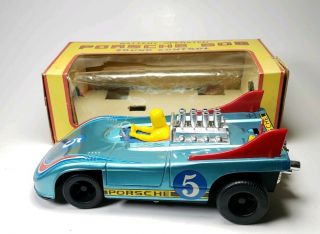 1960s Daiya Tin Toy Porsche 908 Racer Battery Op.  Sound Control Display Item