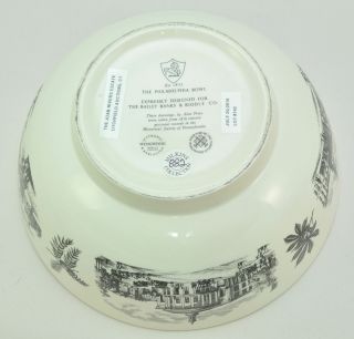 Wedgwood The Philadelphia Punch Bowl Creamware Joan Rivers Estate w 5