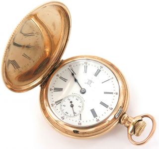 . Extremely 1901 Hampden General Stark 12s 15j Pocket Watch,  Great Case