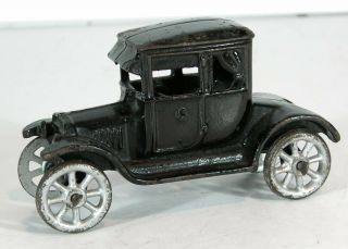 Ca1920 Cast Iron Model T Ford Coupe / Automobile By A C Williams Paint