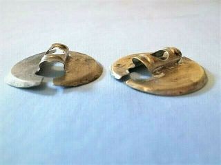 2 NP FELT HOLDERS for Miners Carbide Lamps,  UNIDENTIFIED,  Vintage Mining Parts 2