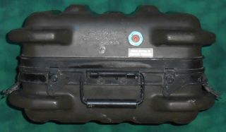 Shok - Stop Thermodyne Military Green Hard Case 17” X 16” X 9” Od Espionage Decor