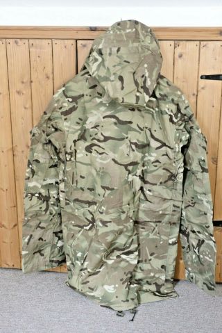 British Military Issue Smock Hooded Jacket Camouflage Weather Proof Fishing 2