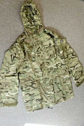 British Military Issue Smock Hooded Jacket Camouflage Weather Proof Fishing 3