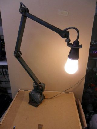 Vintage Angle Poise Lamp Maker Unknown (in Order)
