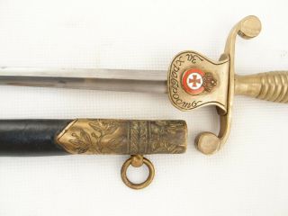 Russian Tsarist Imperial Officer ' s Dagger Sword Dirk 