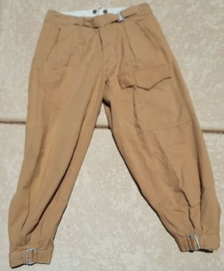Luftwaffe Tropical Trousers With Cargo Pocket