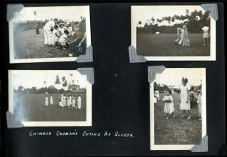 1945 - 46 Photo Album Military RAF Camp Singapore Malaysia Japanese Prisoners RARE 6