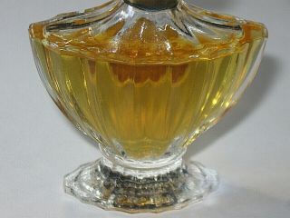 Vintage Guerlain Shalimar Perfume Bottle 1/4 OZ Open - 3/4 Full - Circa 1983 7