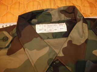Yugoslavia JNA army camo shirt long sleeve camo shirt size 47 XXXL 3