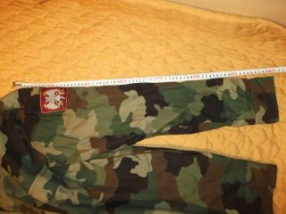 Yugoslavia JNA army camo shirt long sleeve camo shirt size 47 XXXL 4