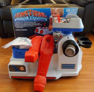 Vintage Tomy Armstrong Mobile Command Poweride; Child 