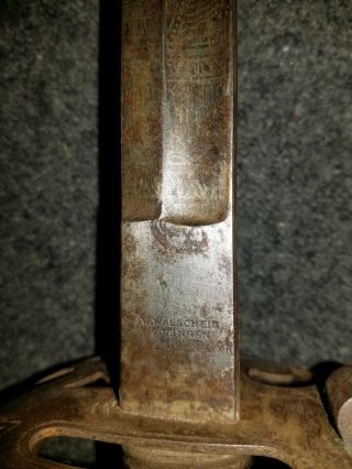 1850 Non - Regulation US Civil War Infantry Foot Officer Sword - German Made Walsche 12