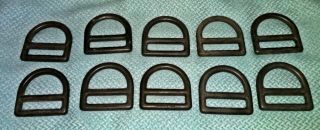 10 X Military Mil Spec Parachute 45mm D Ring Strap Harness Ms220046 1 3/4 "