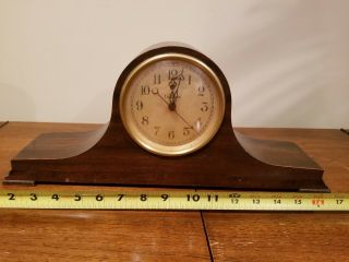 Vintage Warren Telechron Mantel Clock Model M - 1 Circa 1930s Ashland Mass Rare