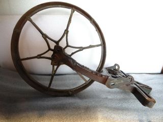 Vintage Early Cast Planet Jr Star Wheel Wheel Hoe Tool Holder