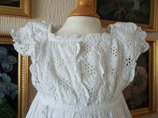 Frilly B Anglais Baby Christening Gown
