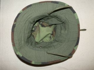 South Vietnam ARVN Airborne Leaf Camouflage Boonie Hat US Flag Snoopy patches 6