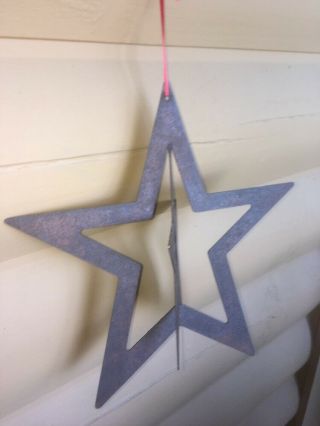 Primitive Country Patriotic Americana Hanging Rustic Star Country Decor Hanger 3