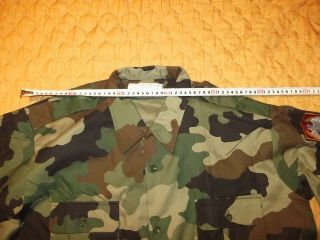 Yugoslavia JNA army camo shirt long sleeve camo shirt size 47 XXXL no2 2