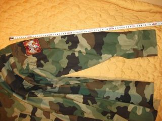 Yugoslavia JNA army camo shirt long sleeve camo shirt size 47 XXXL no2 4