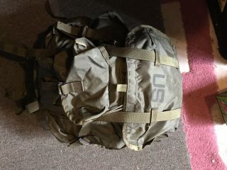 Us Military Army Nylon Backpack Medium Combat Field Pack Lc - 1