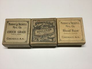 Vintage Crude Drug,  Couch Grass,  Scullcap,  Blood Root
