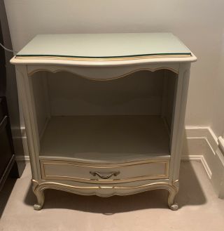 French Provincial Drexel Touraine Bedside Table