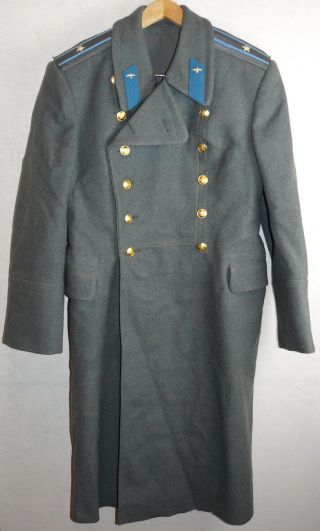 Soviet Russian Military Uniform Officer Major Parade Winter Overcoat