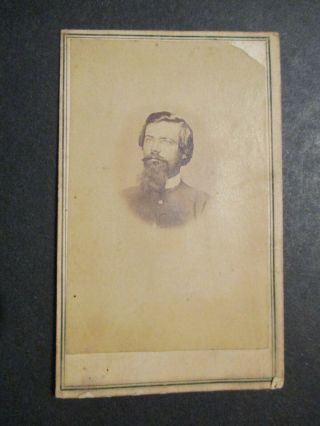 Civil War Era Cdv / Photograph.  Army.  Unidentified Union Soldier