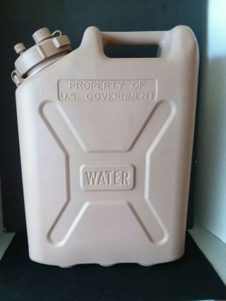 Us Military 5 Gallon Jerry Water Jug Can Deuce Hmmwv M923 M925 Usgi Ranger Sof