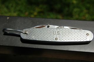Vint 1972 Us Camillus Vietnam Era Us Navy Usmc Foldng Pocket Knife Knives Tools