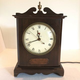 Vintage Telechron Knickerbocker Electric Mantle Clock Model No.  4h99 Vtg