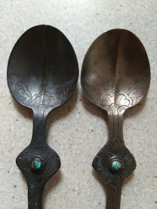 ARTS AND CRAFTS PERIOD SPOONS x 2 2