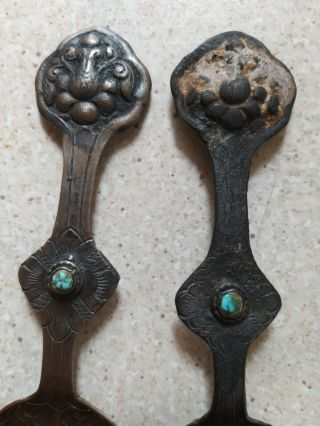 ARTS AND CRAFTS PERIOD SPOONS x 2 4