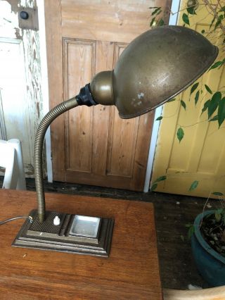 Vintage Art Deco Anglepoise Gooseneck Table Lamp