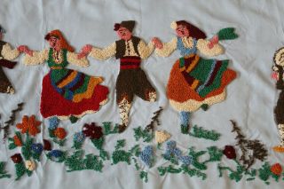 Vintage Handmade Embroidered picture 