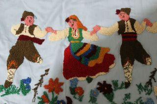 Vintage Handmade Embroidered picture 