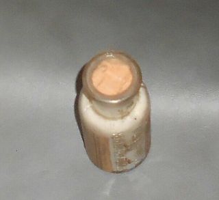 c1915 Antique Medicine Bottle Ingluvin Powder William R.  Warner & Co. ,  Inc.  NY 5