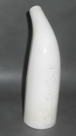 C1905 Antique Tusco Tooth Powder Milk Glass Bottle