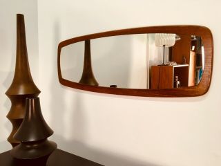 Vintage Mid Century Teak Mirror Gplan Danish Era