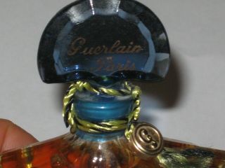 Vintage Guerlain Shalimar Perfume Bottle 1/2 OZ Sealed/Full - 1983 - 2 2